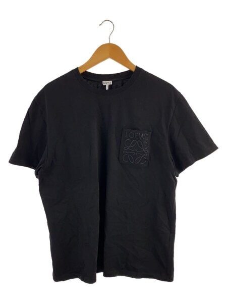 LOEWE(ロエベ) / アナグラム刺繍Tシャツ/M/ポリエステル/BLK/1727170