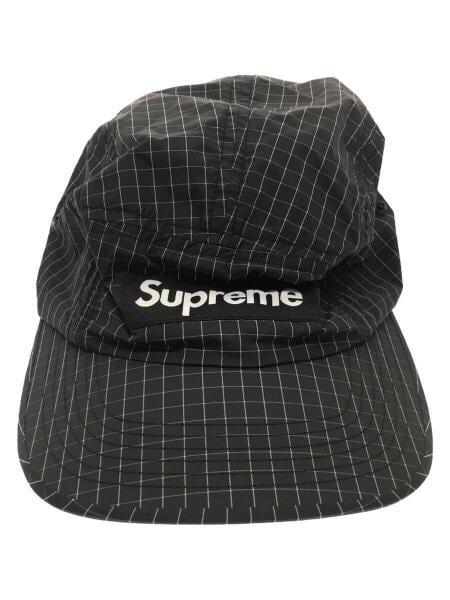 販売 Supreme Contrast Ripstop Camp Cap 黒 18ss 新品】タグ付