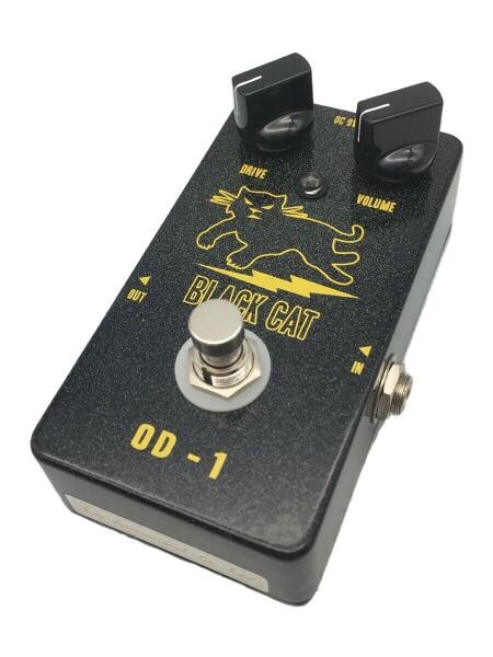 美品 BLACK CAT OD-1 ギターエフェクター BLACK CAT([ガッキ]ブラック