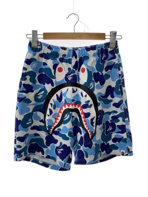 A BATHING APE / ショートパンツ/L/コットン/BLK/無地/001SPK301003M
