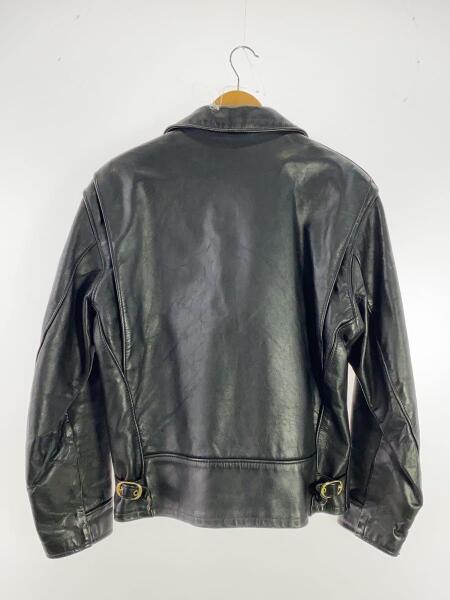 Schott(ショット) / シングルライダースジャケット/40/レザー/BLK/無地