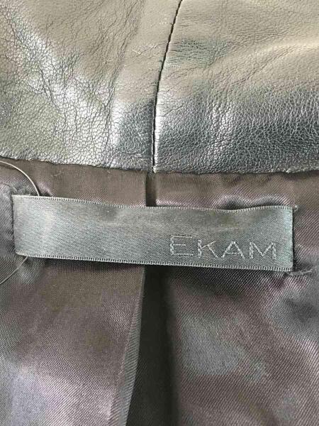 EKAM(エカム) / レザージャケット・ブルゾン/S/羊革/BLK | 古着の販売