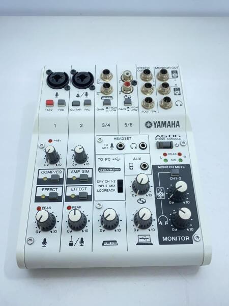 美品 YAMAHA ヤマハ AG06 ミキサー 別売ケース付き Amazon | ヤマハ