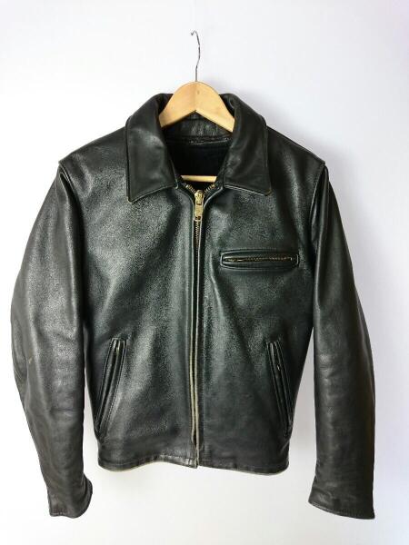 美品】SCHOTT【642/シングルライダースジャケット】40 襟 レザー