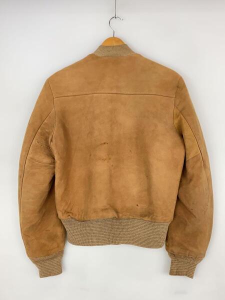 その他ブランド(ソノタブランド) / スエードブルゾン/レザー/キャメル