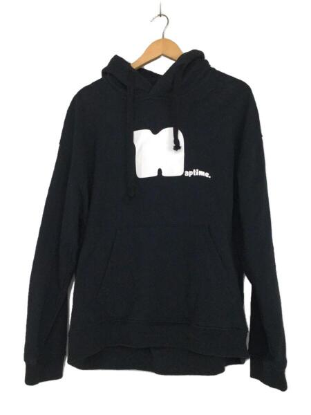 Naptime. プルオーバーパーカー 総柄SAX プルオーバーPARKA-総柄BLACK