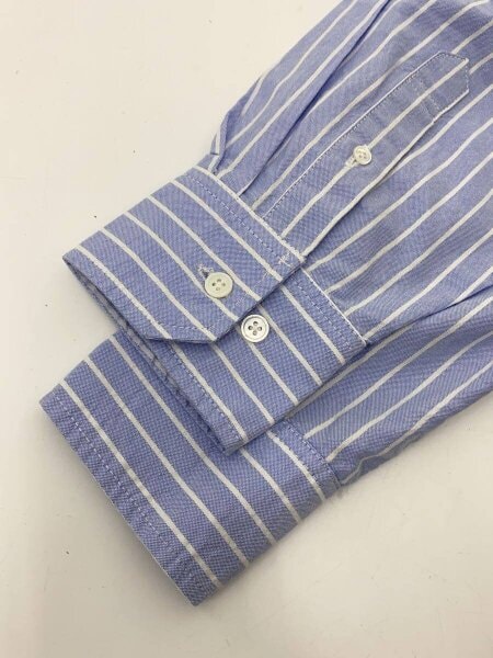 GOD ONLY KNOWS ストライプシャツ ブルー S GOD ONLY KNOWS ストライプ