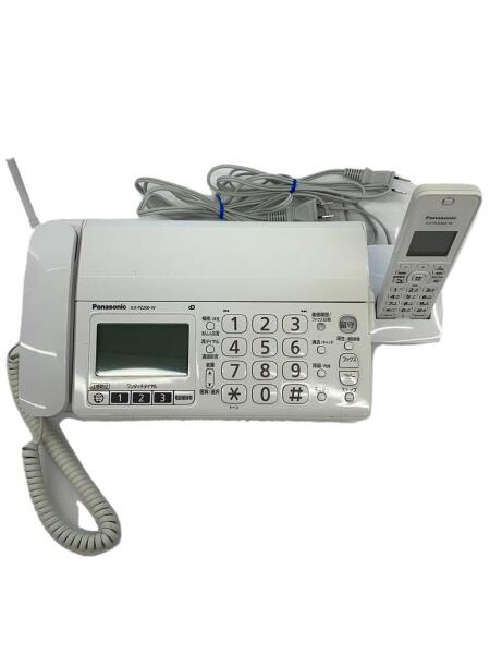電話台・ファックス台 KX-PZ200DL-W ◎パナソニック KX-PZ200DL-W