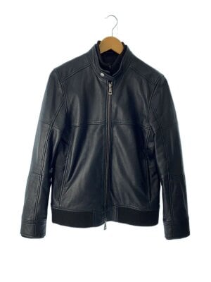 ライダースジャケット AKM◇レザージャケット・ブルゾン/M/羊革/BRW