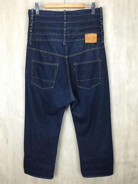 ガンリュウ サルエルパンツ・デニム・ジーンズ・12AW・製品洗い加工・3