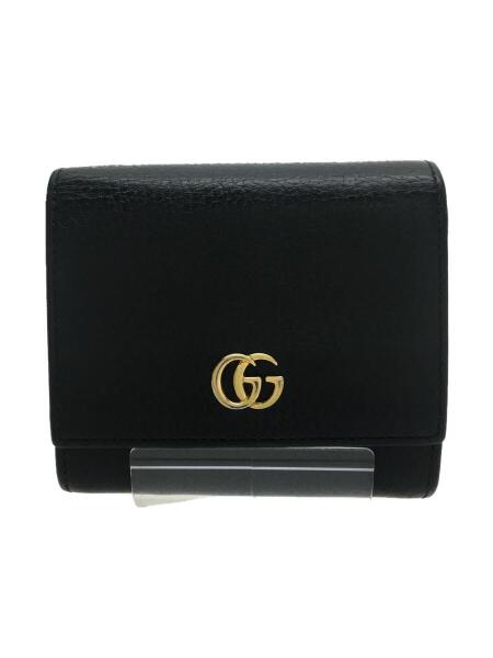 GUCCI(グッチ) / 2つ折り財布/レザー/BLK/メンズ/598587・2184 | 中古