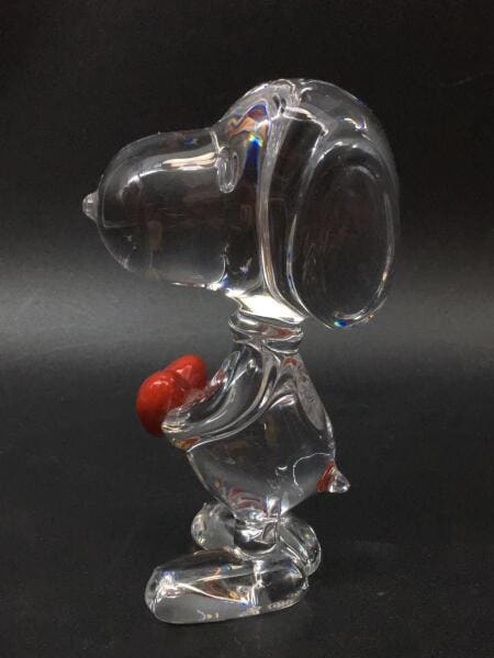 Baccarat・バカラ・スヌーピー クリスタルオブジェ