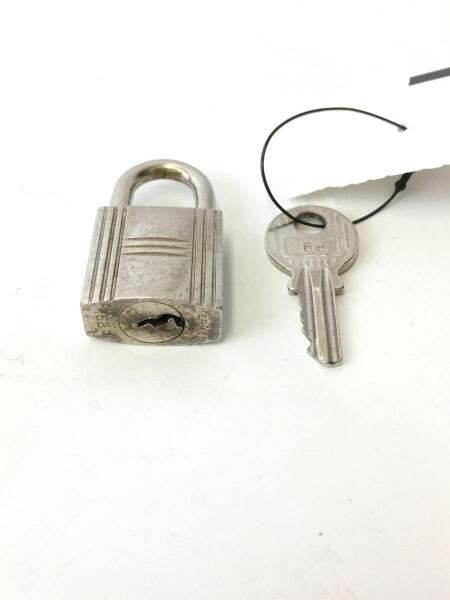 鏡面仕上】エルメス 南京錠 鍵 No.121 シルバー #B511 鏡面仕上