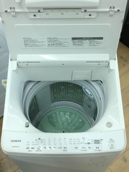 高年式】 2021年式 10kg HITACHI 洗濯機 BW-X100GE9