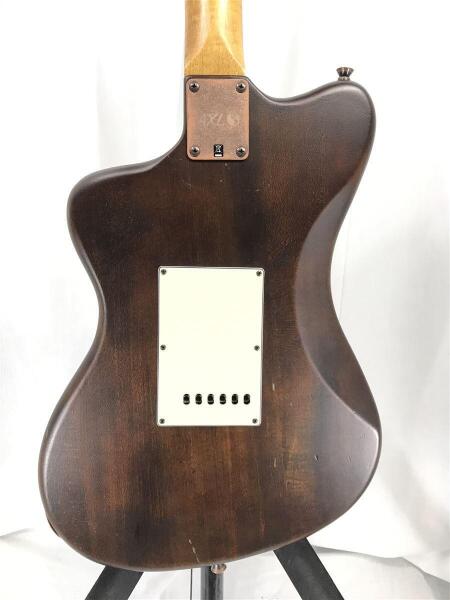 AXL guitars AZ820 6弦周りヘッド割れ修理 アルニコP90 AXL guitars