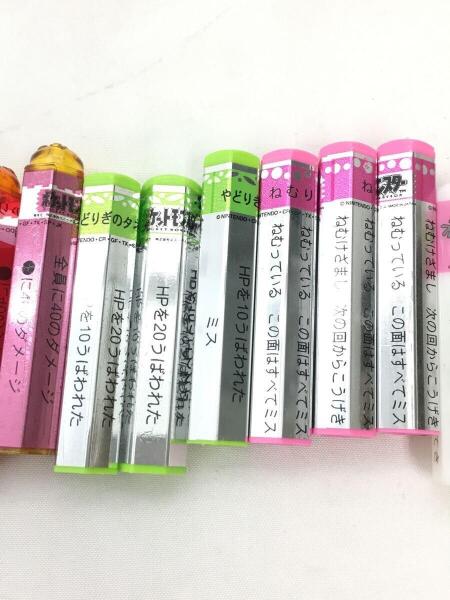 ポケモン バトルえんぴつ28本、キャップ8個、消しゴム、定規セット