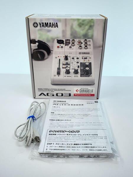YAMAHA(ヤマハ) / AG03 AG03/ミキシングコンソール/ミキサー/USBタイプ