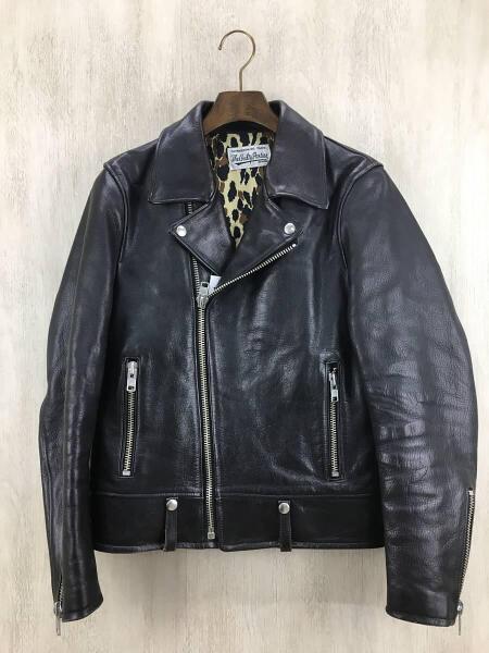 GUILTY PARTIES ブラックレザージャケット