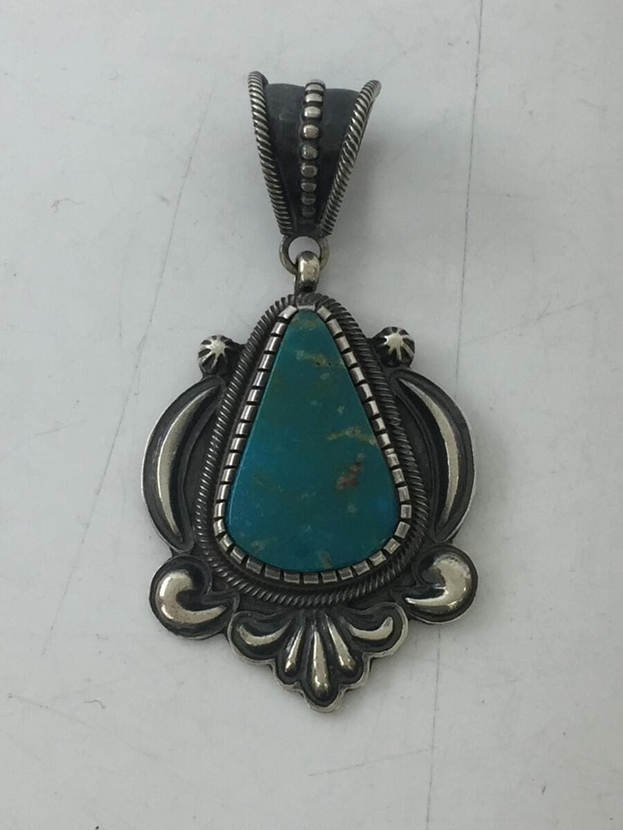 SILVER/シルバー925 ターコイズペンダントNo.24 ターコイズ ペンダント