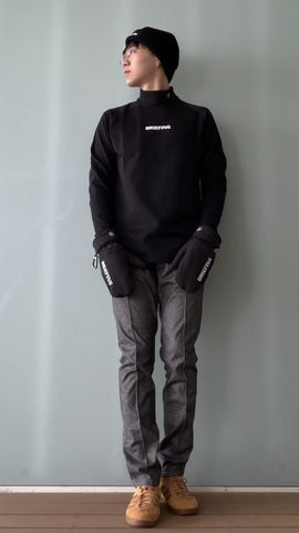 BRIEFING STORMFLEECE OLIVE ウォームミトン BRIEFING - STORMFLEECE