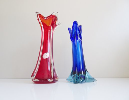イタリア雑貨・ピエロコレクション【MURANO GLASS 赤の紳士】 イタリア