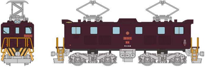 鉄道コレクション 東武鉄道ED5010形（前期型）｜模型｜鉄道ファン2017