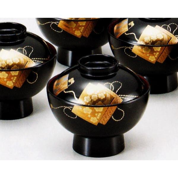 秀衡塗 お雑煮 御椀 5客セット 【公式通販】