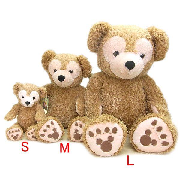 美品✳︎ダッフィー シェリーメイ 旧Lサイズぬいぐるみ