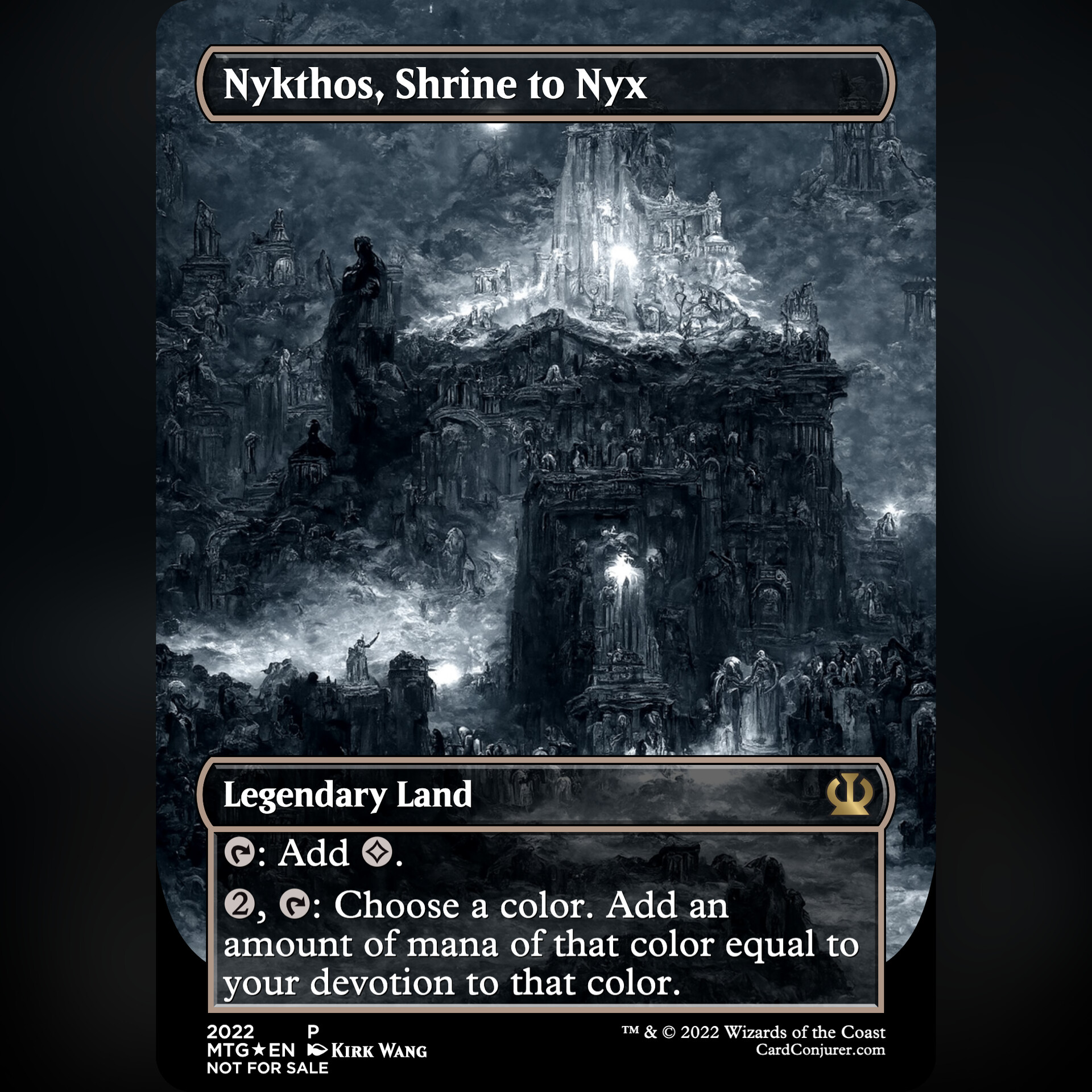 ニクスの祭殿、ニクソス 英語 プロモ ニクスの祭殿、ニクソス 4枚