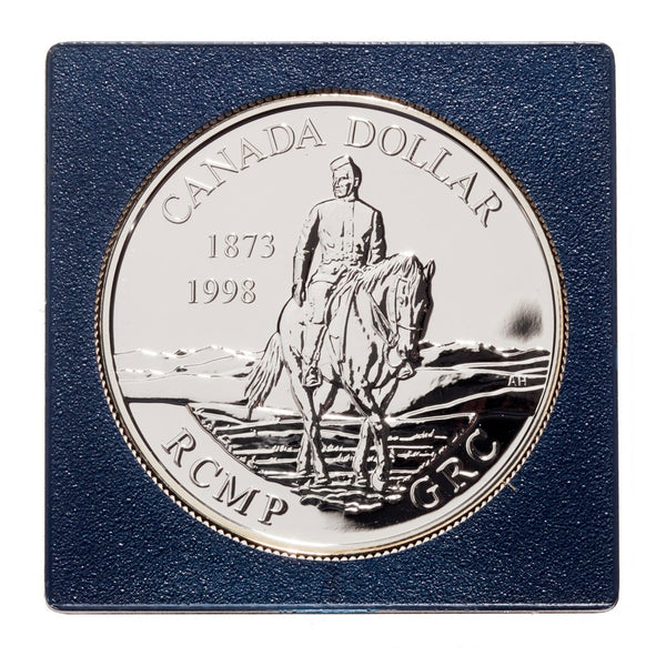 1998 $1 RCMP Royal Canadian Mounted Police, 125th Anniversary - Sterli