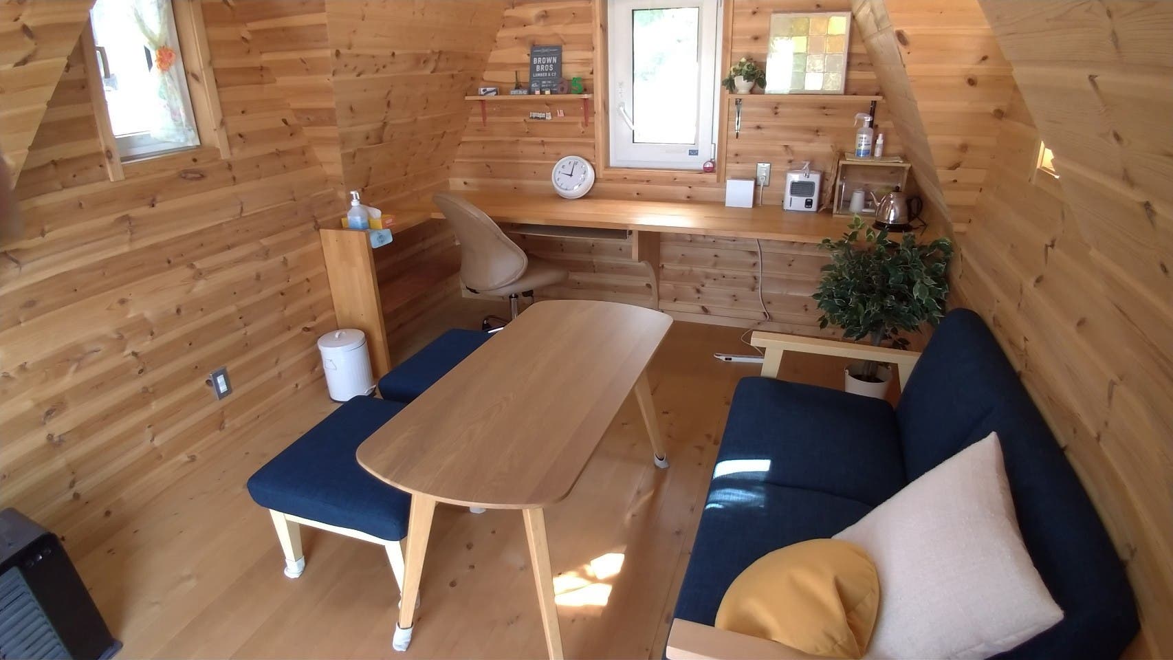 ログハウスメーカーヤマミチの手掛ける木製小屋