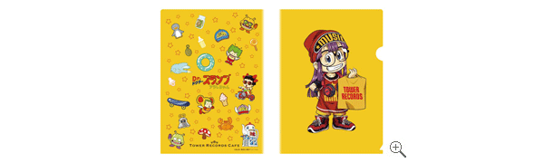 Dr.スランプ アラレちゃん × TOWER RECORDS CAFEコラボグッズ発売