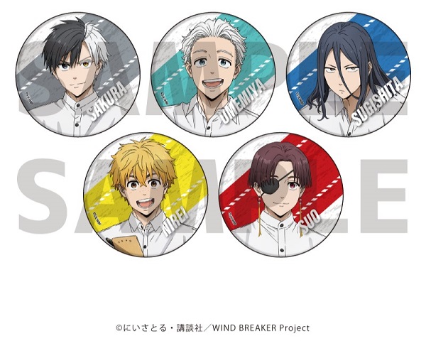 TVアニメ『WIND BREAKER』×TOWER RECORDS CAFEのグッズが