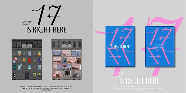 SEVENTEEN｜韓国BEST ALBUM『17 IS RIGHT HERE』国内流通盤販売決定