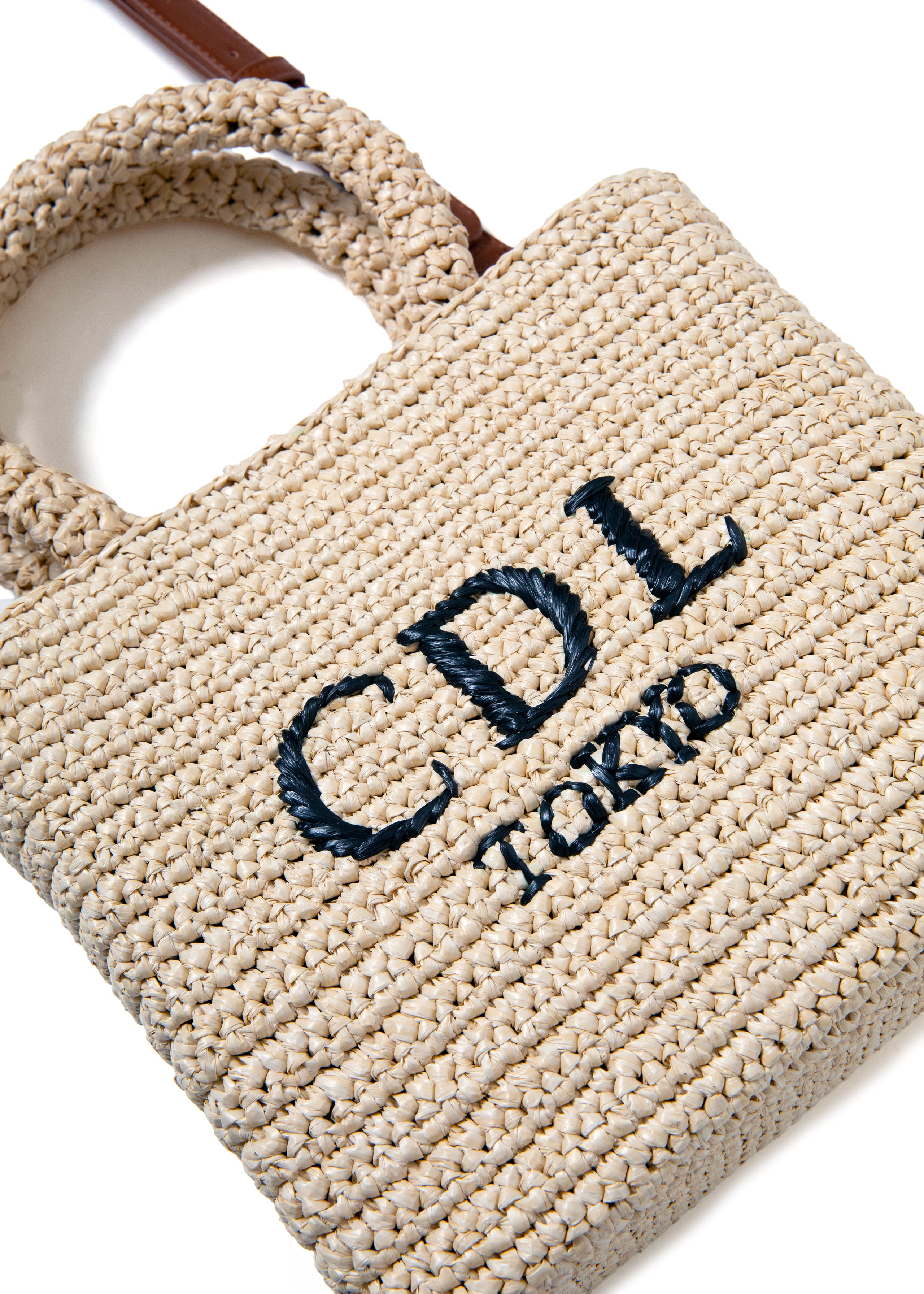 バッグ CDL Hand Stitched Mini Basket Beige バッグ CDL Hand