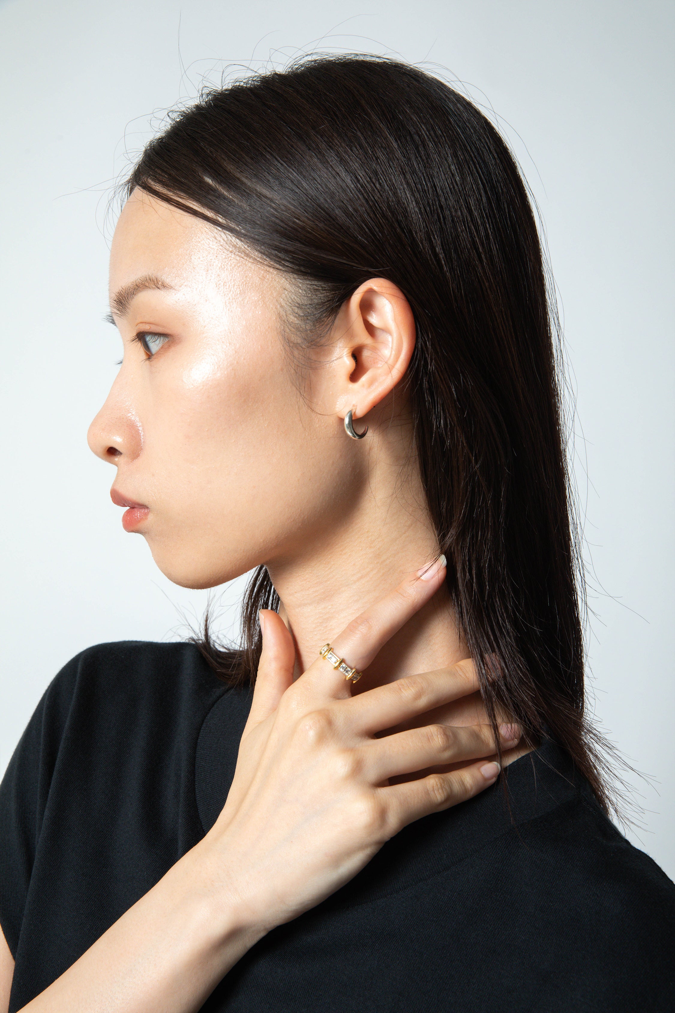 CDL Axis Ring シルバー＆ゴールド サイズ13 CDL Axis Ring シルバー