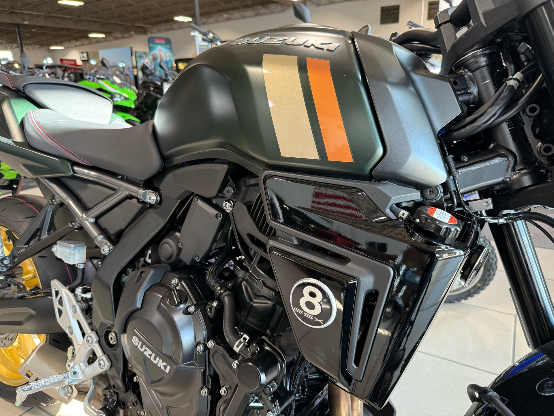 2026 Suzuki GSX-8TT in Pearl Matte Shadow Green | For Sale in