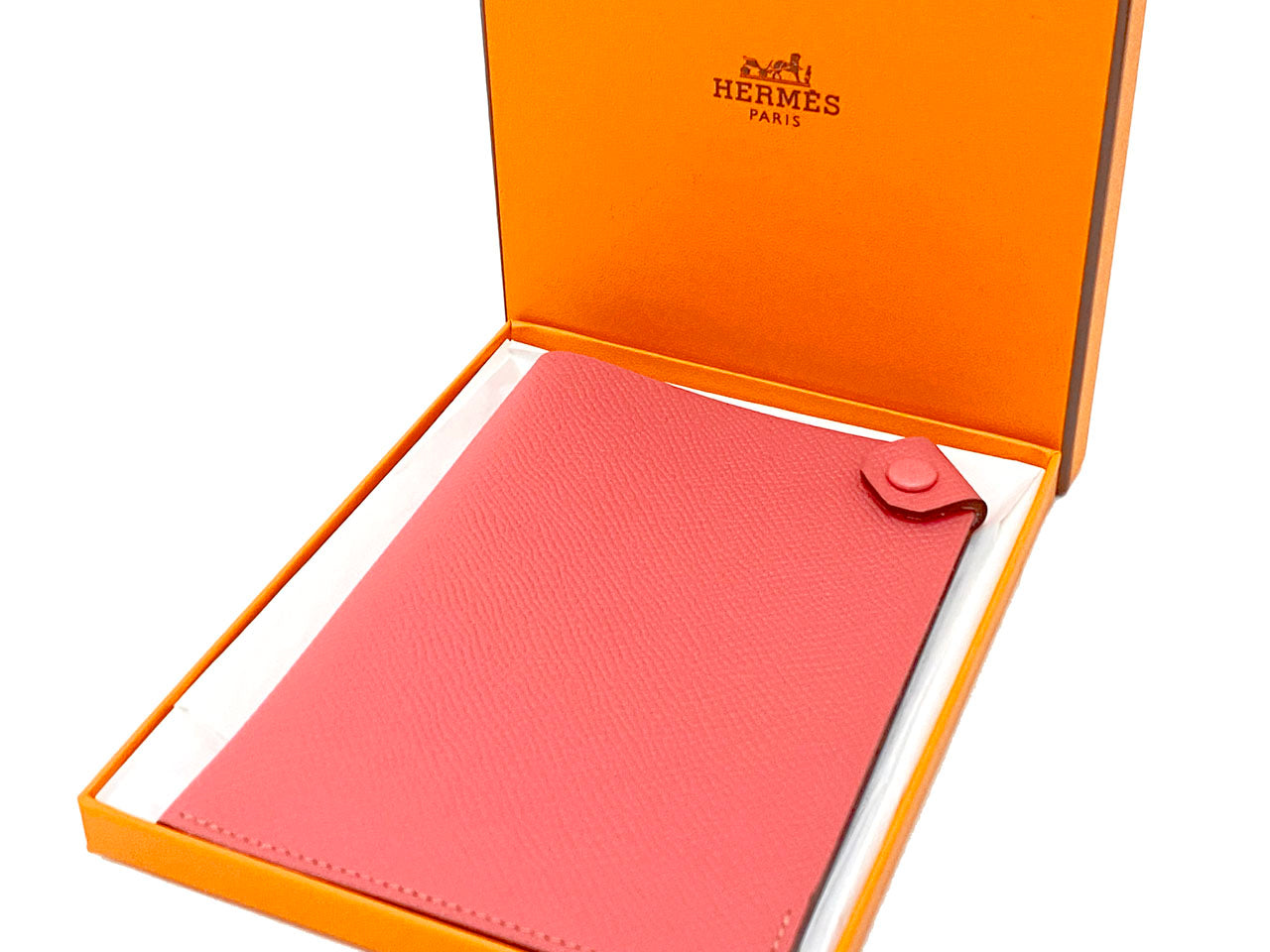 ❤未使用品❤エルメス ターマックPM ローズコンフェ パスポート 母子