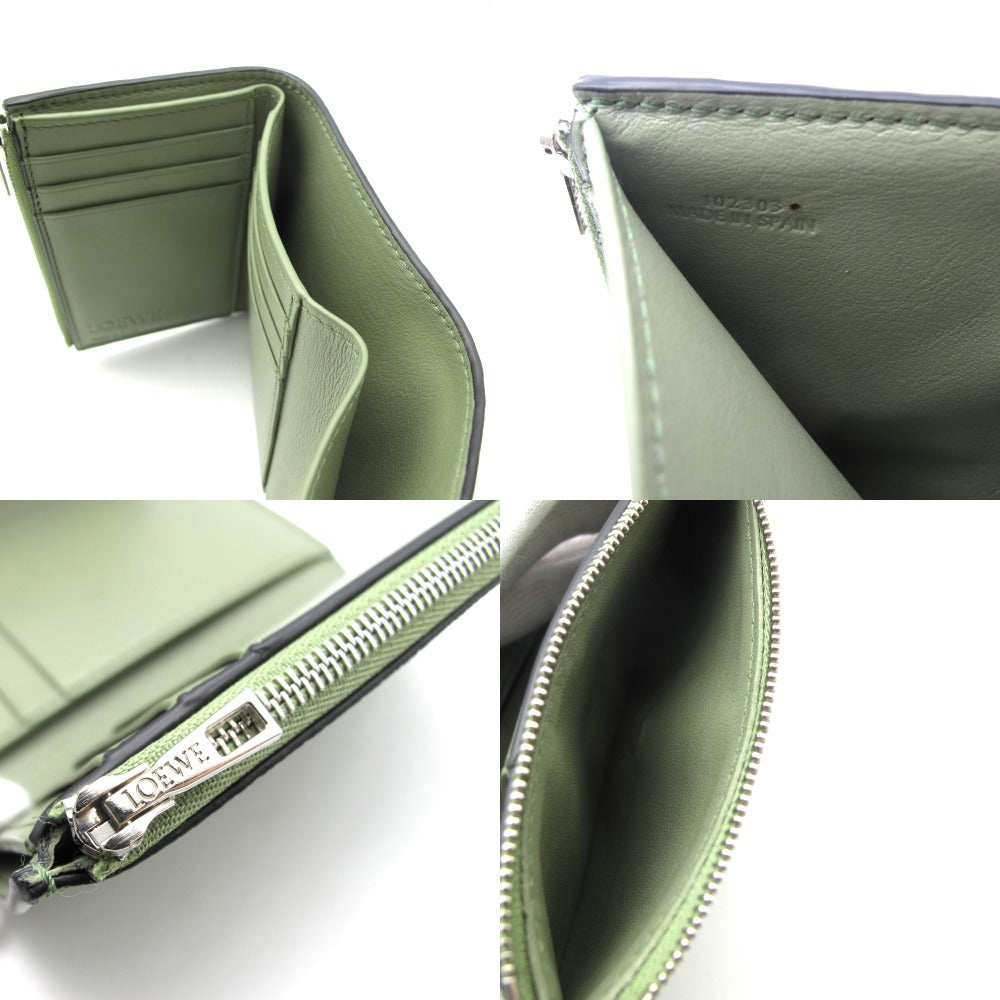 LOEWE ロエベ 三つ折り財布 アナグラム バーティカル ウォレット