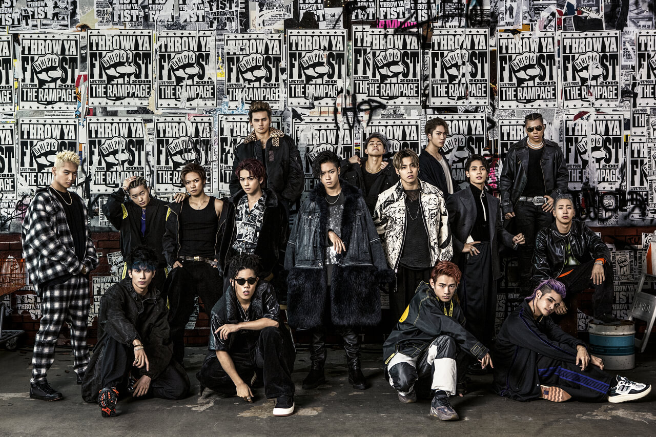 THE RAMPAGE from EXILE TRIBE 7th Single「THROW YA FIST」 Artist