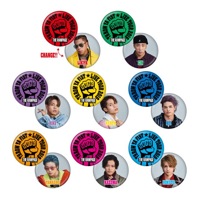 THE RAMPAGE LIVE TOUR 2019 “THROW YA FIST” TOUR GOODS 詳細ページ