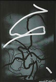 BIEN ビエン ドローイング キャンバス作品