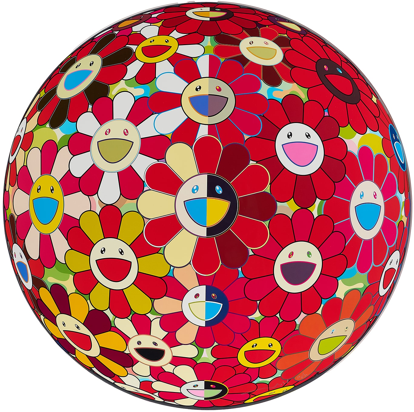 村上隆 ファイアーボール 村上隆 ポスター/ エディションプリント