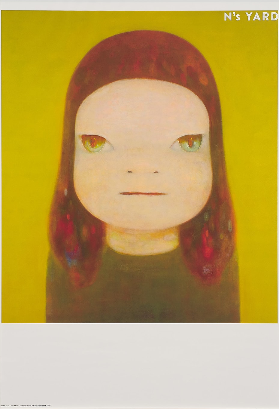 模写 シルクスクリーンアート 65/150 奈良美智 模写 シルクスクリーン