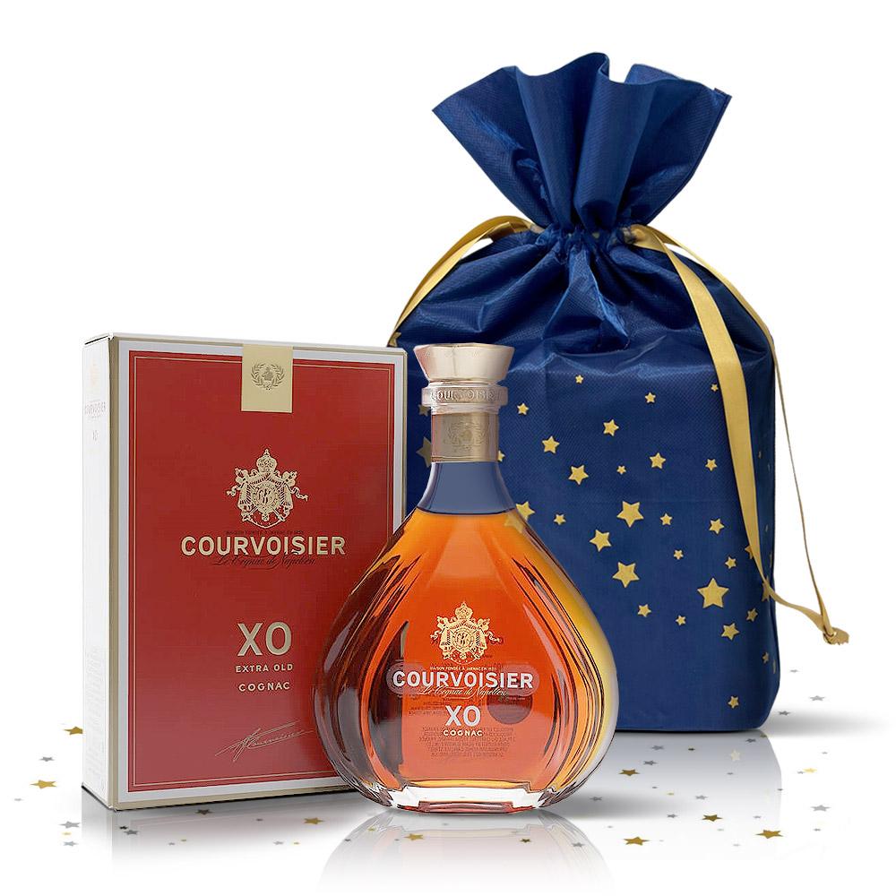 Courvoisier XO Cognac 750ml With Elegant Gift Bag
