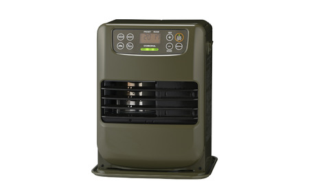 コロナ ポータブル電源対応石油ファンヒーター FH-CP25Y(G) 小型