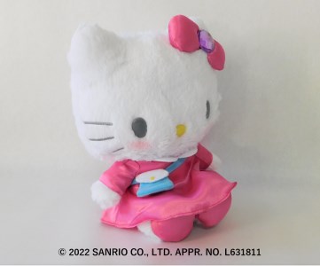 山梨限定 ご当地キティ 山梨学院大学チアリーディング 根付け 限定