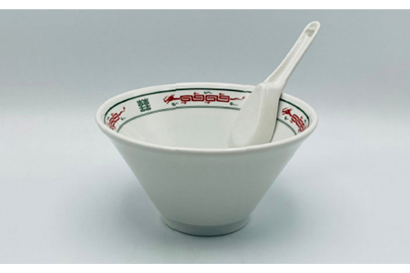 Amazon.co.jp: ラーメン大好き小泉さん 10周年記念 どんぶり レンゲ