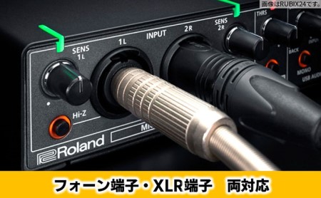 Roland Rubix 22 オーディオインターフェイス(ケーブル2本セット