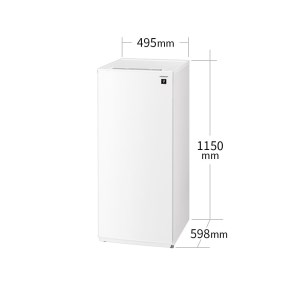 T101 SHARP 冷凍庫 FJ-HF13H-W（ホワイト系） 【シャープ 電化製品